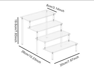 Mini estantería expositora de metacrilato