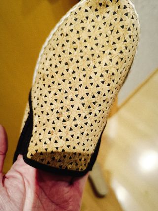 Scarpe da donna beige/marrone con zeppa