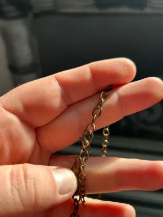 Collar metálico estilo étnico