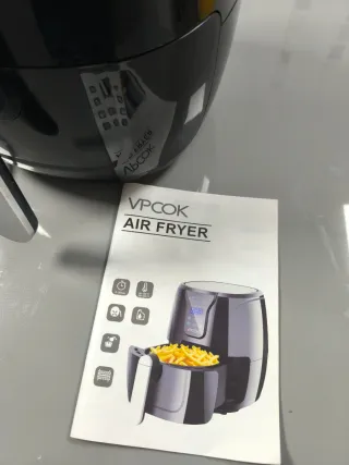 Freidora de Aire VPCOK Negra