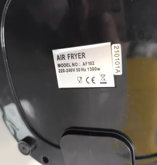 Freidora de Aire VPCOK Negra