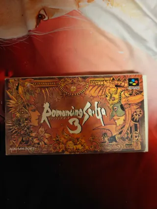 Romancing SaGa 3 Super Famicom Japonés