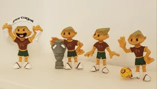 Figura PVC - Kinas EURO 2004 (6 cm) - Coleção