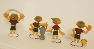 Figura PVC - Kinas EURO 2004 (6 cm) - Coleção