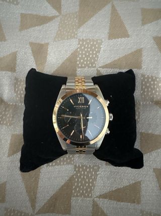 Reloj Viceroy Hombre Dual Time Oro/Plata