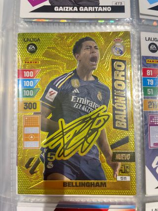 Bellingham Balón de Oro firma