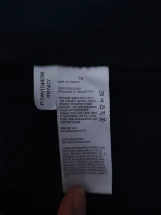 Chaqueta polar Nautica negra