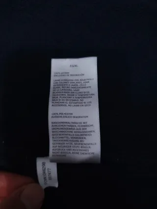 Chaqueta polar Nautica negra