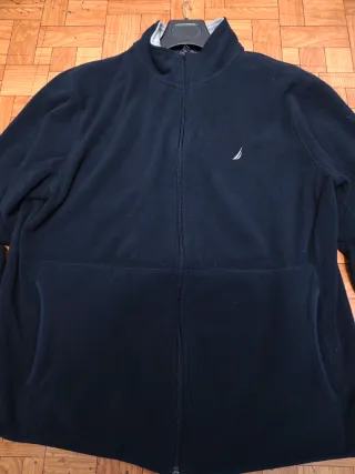 Chaqueta polar Nautica negra