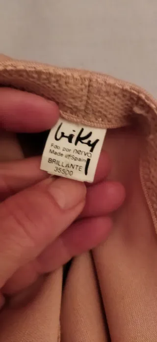 Faja Pantalón Biky Beige Talla M