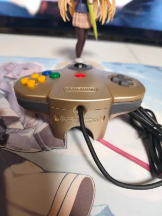 Mando Nintendo 64 Dorado