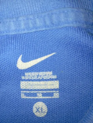 Polo Nike Azul Bordado Talla XL