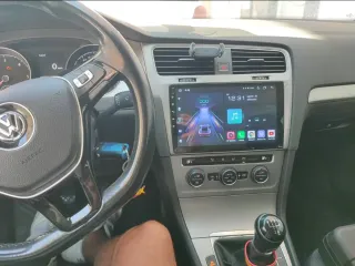Rádio VW Golf 7 Android 14 com GPS (Novo)