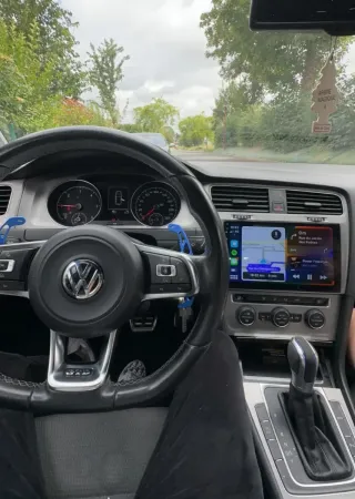 Rádio VW Golf 7 Android 14 com GPS (Novo)