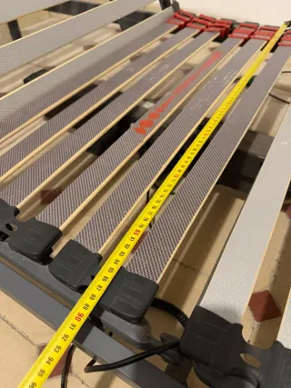 Cama articulada eléctrica metálica