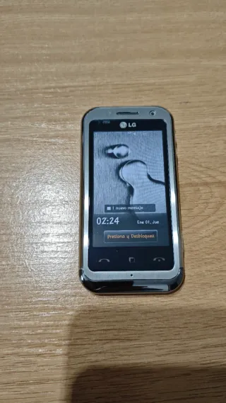 Móvil LG Arena KM900 Plata