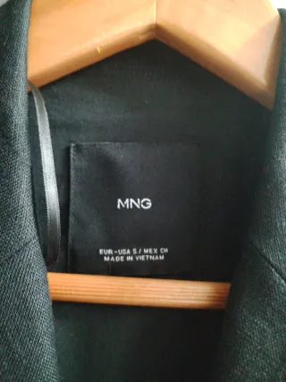 Chaleco Mango Negro Talla s