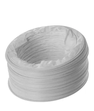 Condotto flessibile per cappa aspirante bianco
