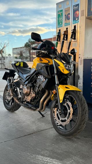 Honda CB500F 2021 ABS Amarilla