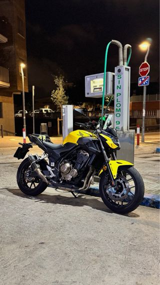 Honda CB500F 2021 ABS Amarilla