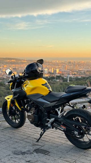Honda CB500F 2021 ABS Amarilla