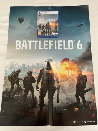PS5 Battlefield 6 + Poster de battlefield