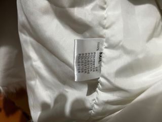 Chaqueta pelo sintético blanca