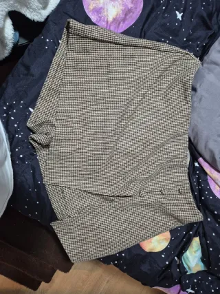 Falda Shein cuadros nueva