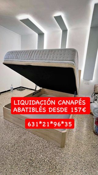 Liquidazione! Divani letto e materassi in schiuma viscogel con carbone attivo da 26 cm di spessore!