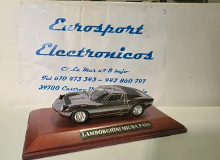 Lamborghini Miura P400 Cromado 1/43