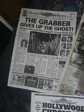 Set 15 Poster a tema Horror Halloween