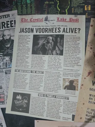 Set 15 Poster a tema Horror Halloween