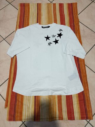 T-shirt Palm Angels Stars Bianca