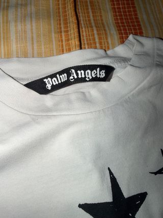 T-shirt Palm Angels Stars Bianca
