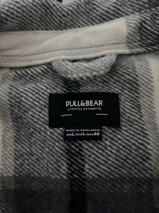 Camisa de cuadros Pull&Bear