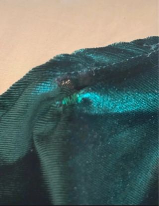 Vestido fiesta terciopelo verde