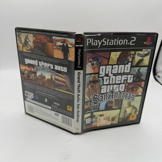 Gioco PS2 Grand Theft Auto San Andreas Pal Ita