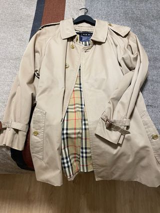 Gabardina Burberry Vintage Beige Multicolor