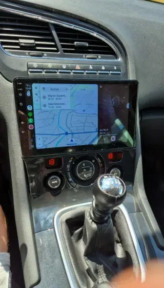 Rádio Peugeot 3008/5008 Android 14 com GPS (Novo)