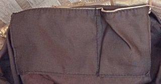 Bolso de piel patchwork dorado