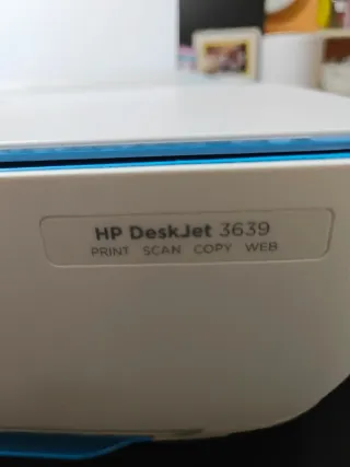 Impresora HP Deskjet 3639 Wifi