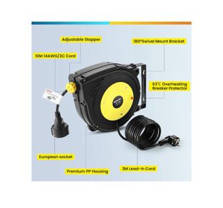 Carrete Automático Cable 13m