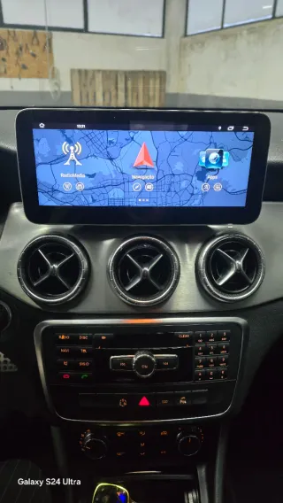 Tela 4/64GB Mercedes CLA/GLA/Classe A Android 14