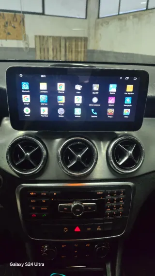 Tela 4/64GB Mercedes CLA/GLA/Classe A Android 14