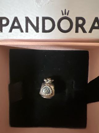 Abalorio Pandora Saco Dinero Plata