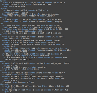 Asus ROG GL553VD i7 GTX 1050