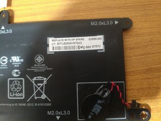 Batería HP PO02XL Original 7.6V 37Wh