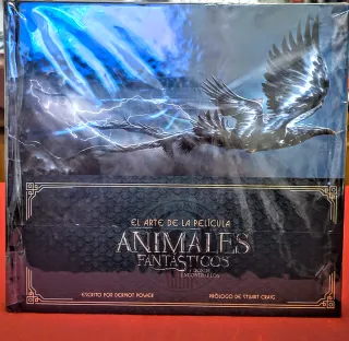 LIBRO EL ARTE DE LA PELÍCULA ANIMALES FANTÁSTICOS.