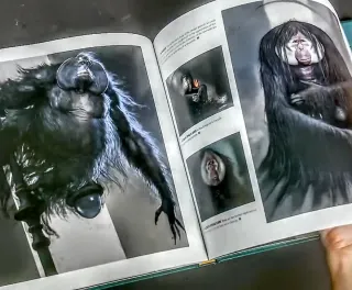 LIBRO EL ARTE DE LA PELÍCULA ANIMALES FANTÁSTICOS.