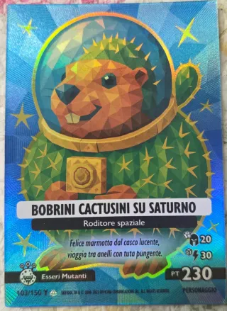 Bobrini Cactusini su Saturno 103/150